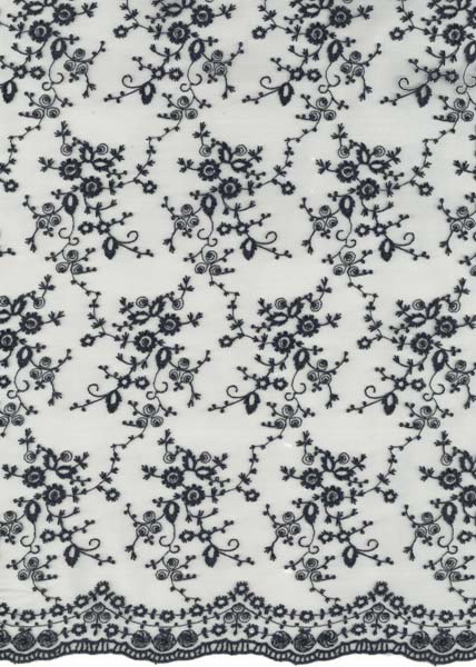 POLY LACE - NAVY